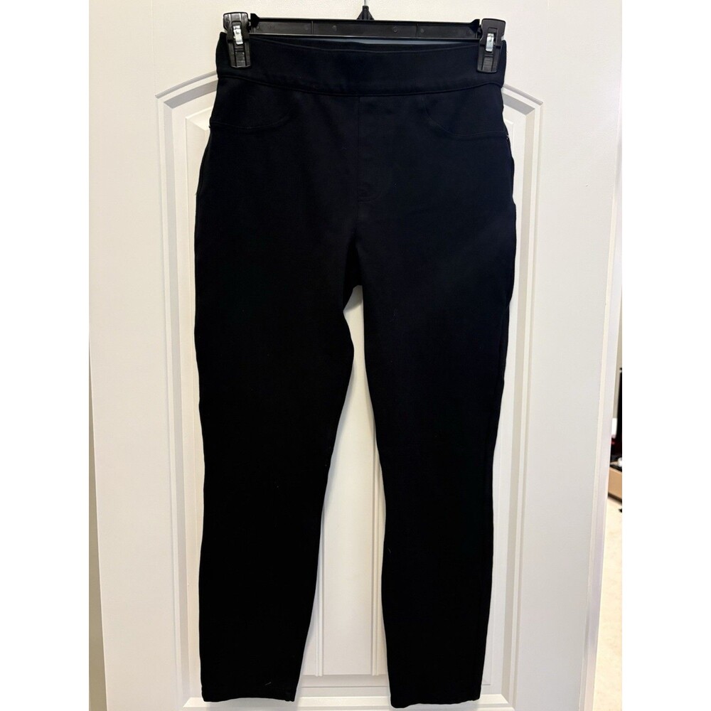 Boston Proper Black High Rise Ankle Leggings- M